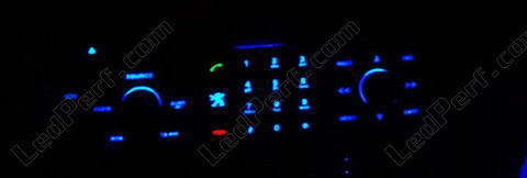 Led Autoradio RT3 bleu peugeot 307