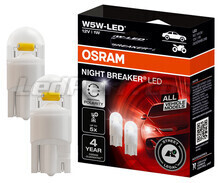 Ampoules W5W LED Osram Night Breaker GEN2 Homologuées - 2825DWNB-2HFB
