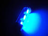 Led navette plafonnier, coffre, boite a gants, plaque bleu 37mm - C5W