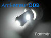 Ampoule led T10 Panther W5W Sans erreur Odb - Anti erreur odb - 6000K Blanc