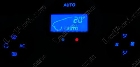 Led Climatisation automatique bleu Renault Modus