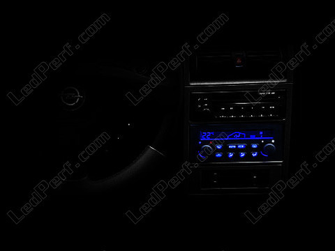 Led Climatisation automatique bleu Opel Corsa C