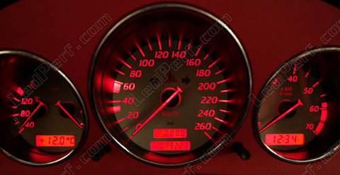 Led Compteur rouge Mercedes SLK (R170)