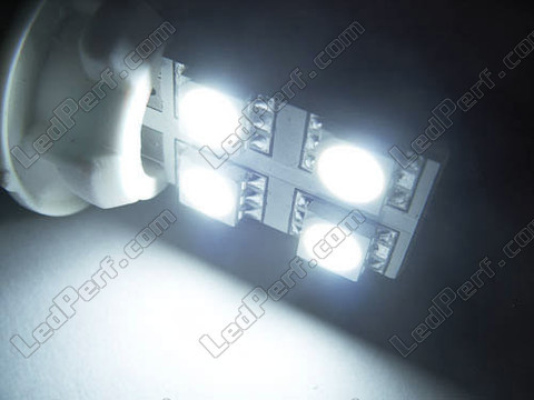 LED T10 W5W Rotation avec eclairage de cote blanche