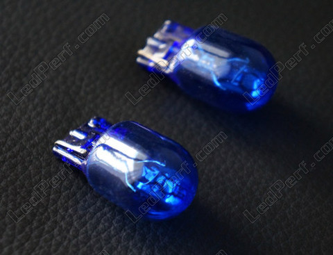 Ampoule T20 W21/5W Halogene Blue vision Xenon effect