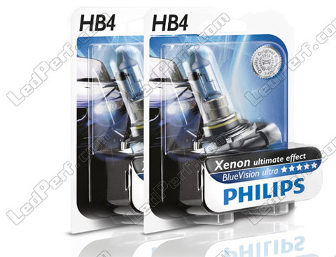 Ampoules Philips HB4 (9006) BlueVision Ultra - Ultimate Xenon Effect