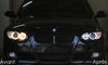 Leds blanches xenon pour angel eyes H8 BMW Serie 3 E92 E93 6000K
