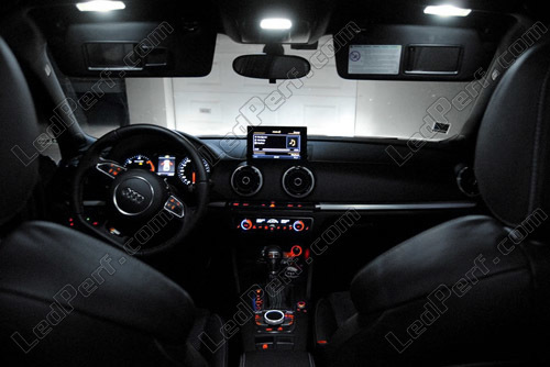 Kit ampoules blanc pur Pack LED LIGHT intérieur pour Audi A3 8V