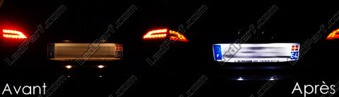 Led Plaque Immatriculation Audi A4 B8 2010 et +