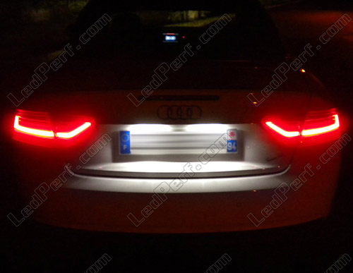 Pack Leds plaque d'immatriculation pour Audi A5 8T