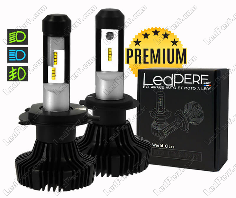 Kit LED H1 pour Audi TT 8N Feux de Croisement, Ampoules LED CANbus Blanc  Pur