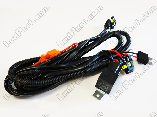 Faisceau de cables avec relais pour Kit Xenon HID H7