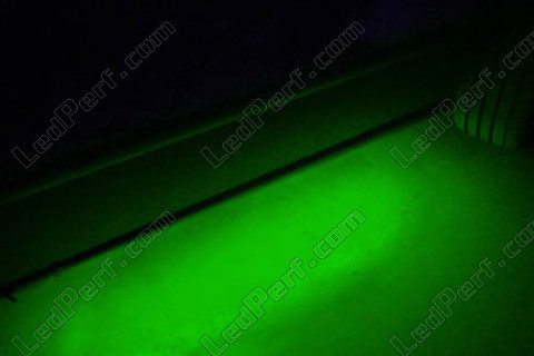 Bas de caisse Bande de led verte étanche waterproof 30cm