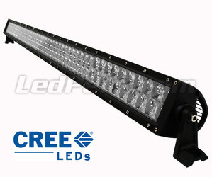 Barre LED CREE 4D Double Rangée 300W 27000 Lumens Pour 4X4 - Camion - Tracteur