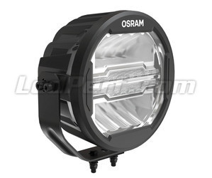 Vue arrière du Phare addtionnel LED Osram LEDriving® ROUND MX260-CB et ailettes de refroidissement.