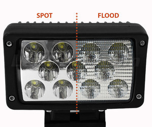 Phare Additionnel LED Rectangulaire 33W  Pour 4X4 - Quad - SSV Spot VS Flood
