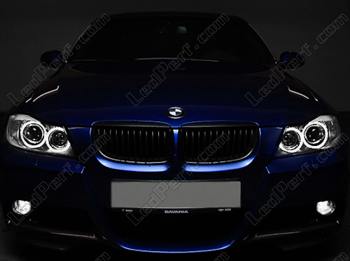 Pack Leds angel eyes (anneaux) pour BMW Serie 3 (E90 - E91) PH1 - Standard  V2