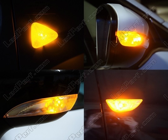 ANG RONG Dynamique LED Clignotant Latéral Répétiteur Lentille Noir Pour BMW M3 E36 X5 E53 