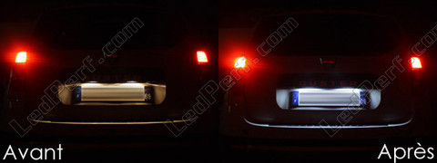 Led Plaque Immatriculation Dacia Duster