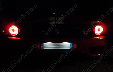 Led Plaque Immatriculation Ferrari F360 MS