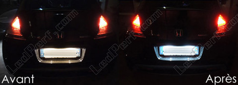 Led Plaque Immatriculation Honda CR Z