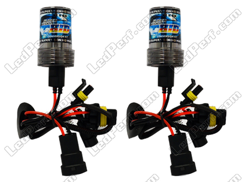 2 ampoules de rechange HID H4 P43T simple pour kit xenon 35W AC 12V 24V