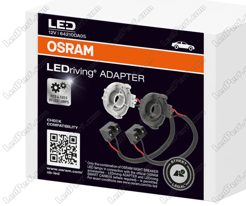 OSRAM Adaptateur pour LED H7 Night Breaker 64210DA05 Type de