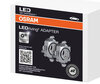 2x Adaptateurs Osram LEDriving DA03-1 pour ampoules H7 LED Night Breaker
