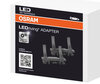 2x Adaptateurs Osram LEDriving DA04 pour ampoules H7 LED Night Breaker