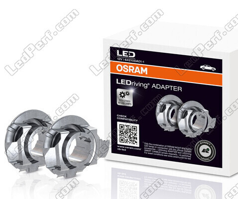 2x Adaptateurs Osram LEDriving DA01-1 pour ampoules H7 LED Night Breaker