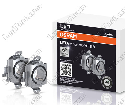 2x Adaptateurs Osram LEDriving DA03-1 pour ampoules H7 LED Night Breaker