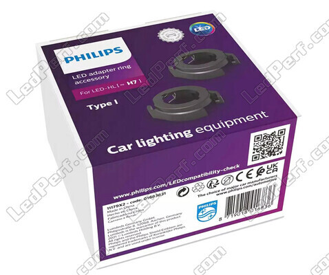 2x Adaptateurs Philips Type I pour ampoules H7 LED PRO6001 - 11179X2