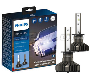 Kit Ampoules H1 LED PHILIPS Ultinon Pro9000 +200% 5800K  - 11258U90CWX2