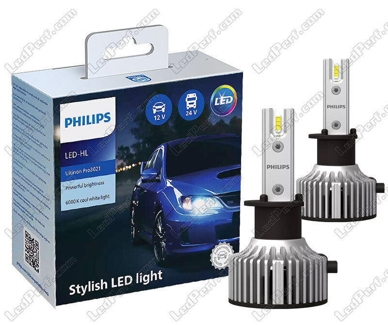 2x Lampes H1 pour éclairage avant LED Ultinon pro3021 11258u3021x2 - P