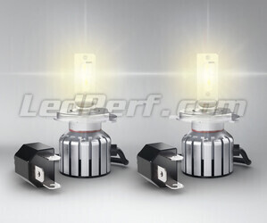 Eclairage blanc chaud 2700K des ampoules LED H19 Osram LEDriving® HL Vintage - 64193DWVNT-2MB