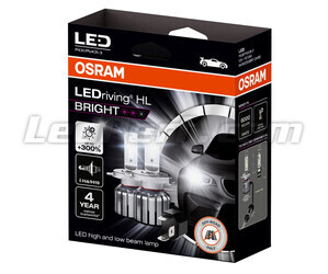 Packaging ampoules H19 LED Osram LEDriving HL Bright - 64193DWBRT-2HFB