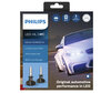 Kit Ampoules H3 LED PHILIPS Ultinon Pro9000 +200% 5800K  - 11336U90CWX2