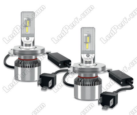 Gros plan sur les ampoules LED H4 Osram LEDriving® XTR 6000K - 64193DWXTR