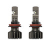 Kit Ampoules H8 LED PHILIPS Ultinon Pro9000 +250% 5800K  - 11366U90CWX2