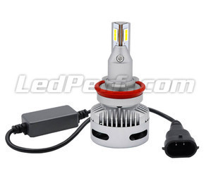 Connexion et boitier anti-erreur des Ampoules H8 à LED pour phares lenticulaires.