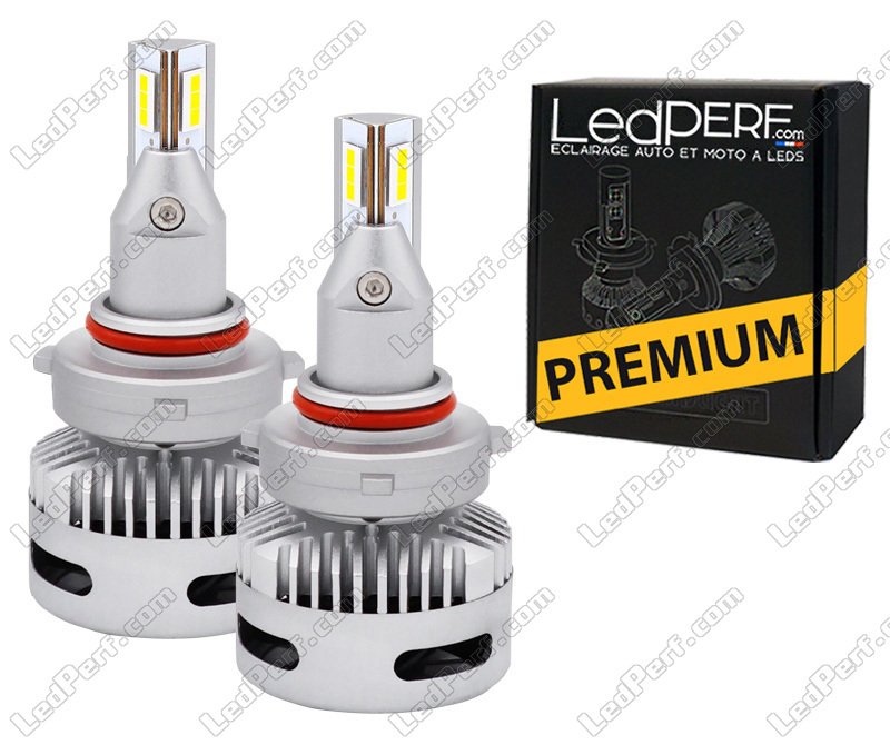 Kit d'ampoules LED pour phares de voiture, 4 pièces/set 9005 HB3 et 9006  HB4, Canbus Super lumineux 6000K, ampoules combinées blanches, puce COB,  accessoires automobiles, Mode en ligne