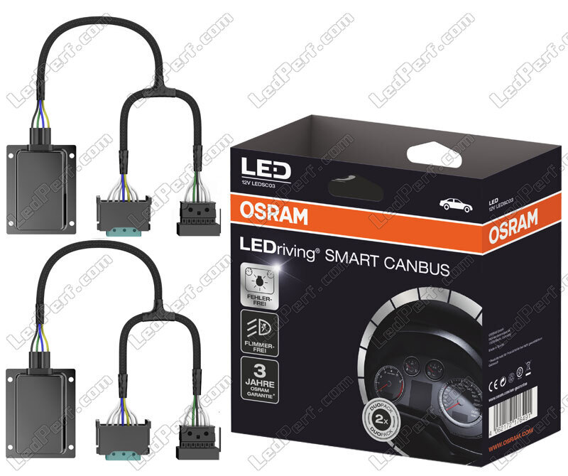 2x Osram LEDriving Smart Canbus LEDSC03 - Anti-erreur Homologués