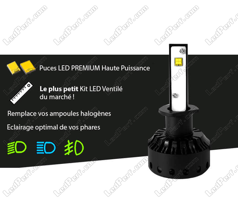 Ampoules LED H1 Haute puissance OneStep