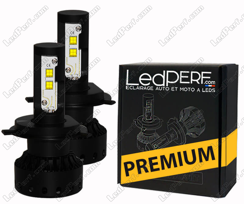 kit Ampoules LED H4 - Taille Mini - Port Offert !