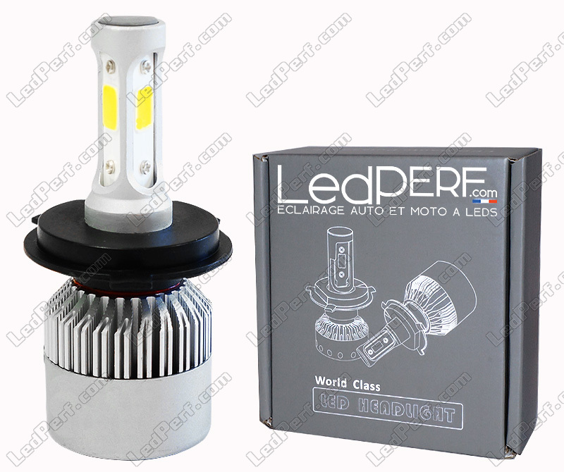 Ampoule H4 Bi-LED XL6S 55W - 4600Lm - Moto - 12V/24V - France-Xenon