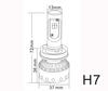 Mini Ampoule LED H7 Tuning