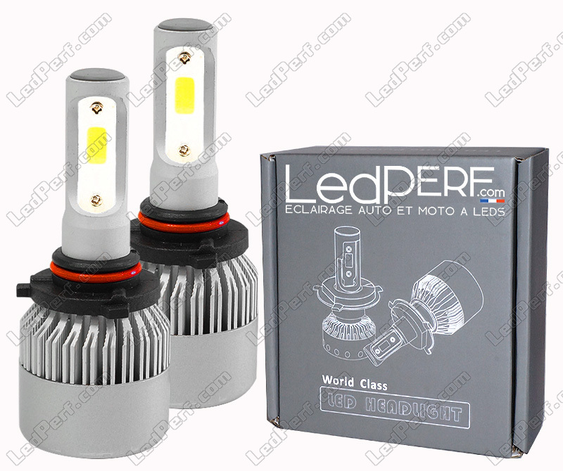 Kit Ampoules HB3 LED Ventilées pour Auto et Moto - Technologie Tout en Un