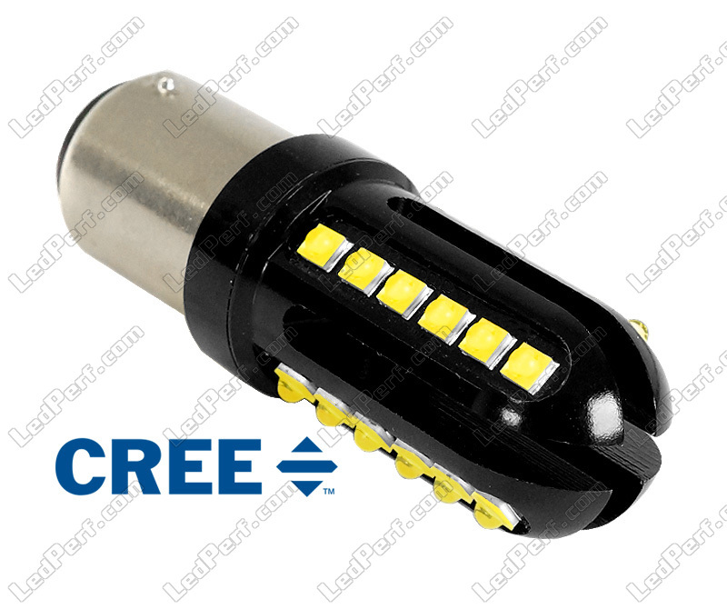 Ampoule LED P21W Ultimate Ultra Puissante - 24 Leds CREE