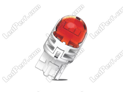 2x ampoules LED Philips WY21W Ultinon PRO6000 - Orange - T20 - 11065AU60X2
