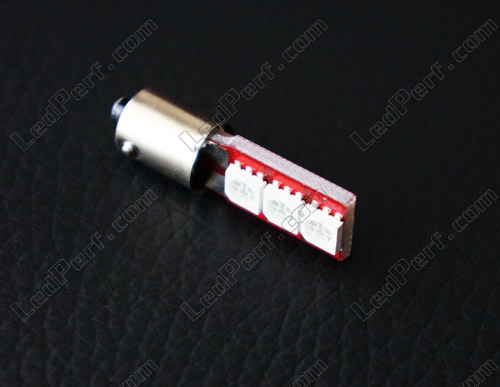 Pack 4 Ampoules LED anti-erreur c5w/ba9s 💡 Veilleuses Plaque